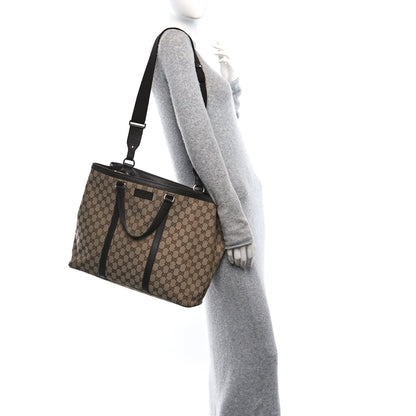 Gucci GG Monogram Large Joy Tote Bag Dark Brown 3 of 18