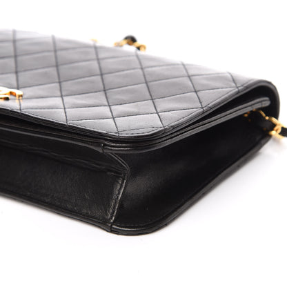 Chanel Lambskin Quilted Small Single Flap Bag Black 11 of 12