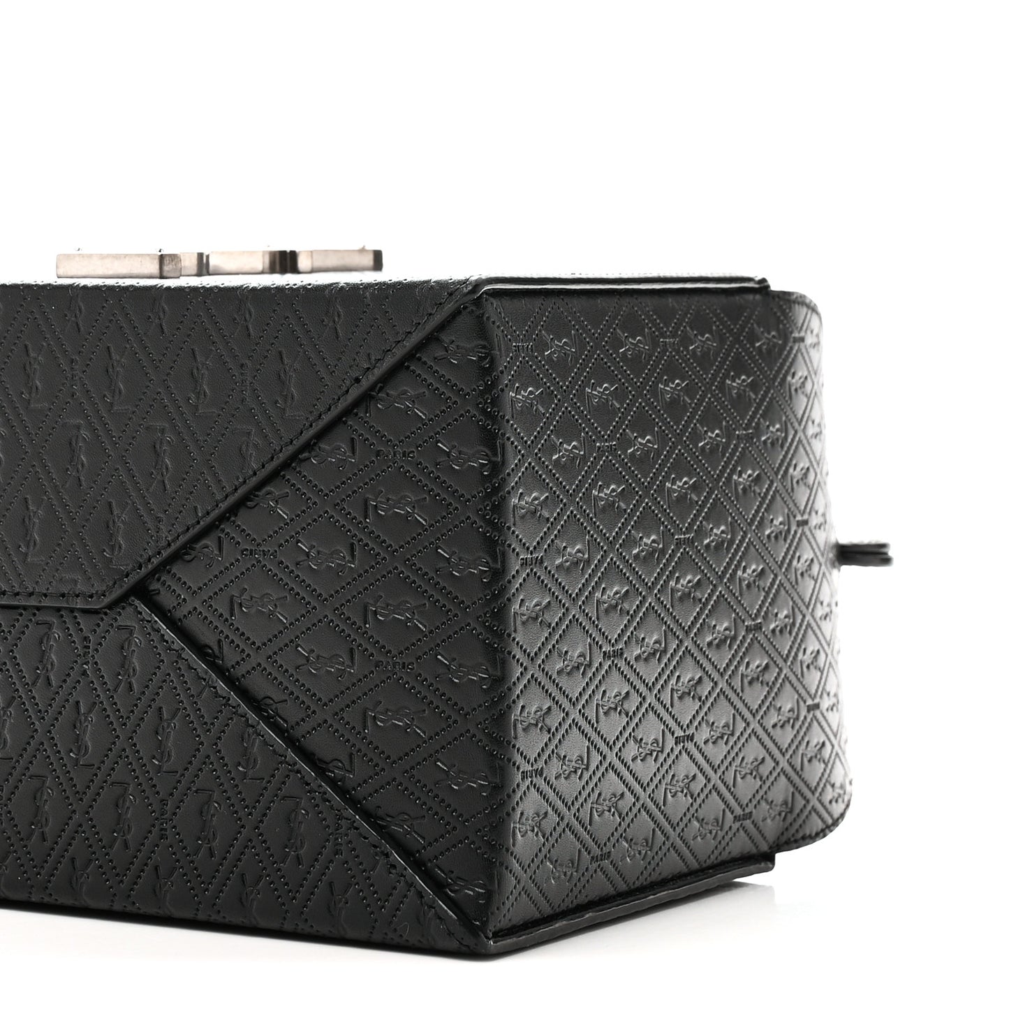 Calfskin Monogram Take Away Box Black