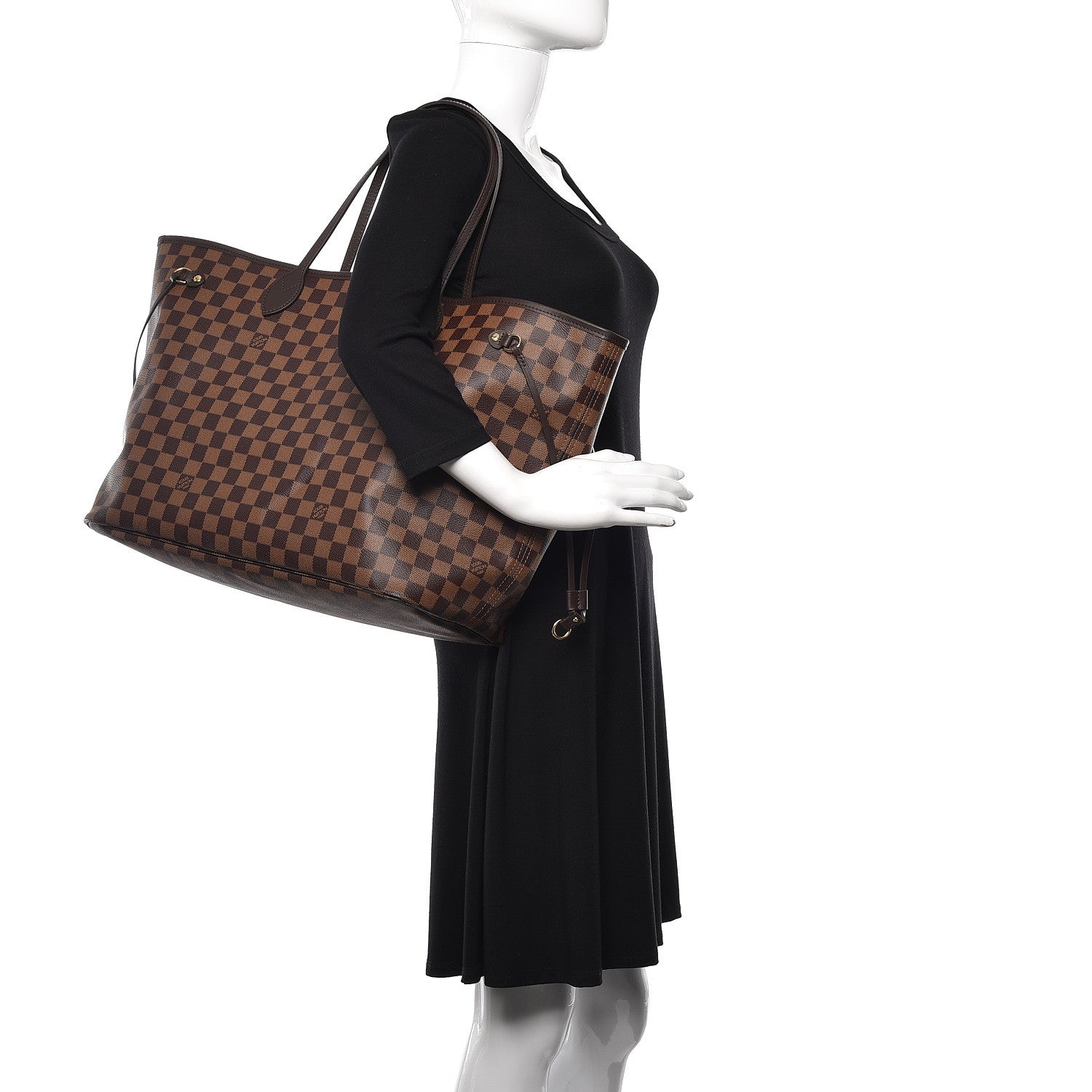 Louis Vuitton Damier Ebene Neo Neverfull GM 2 of 13