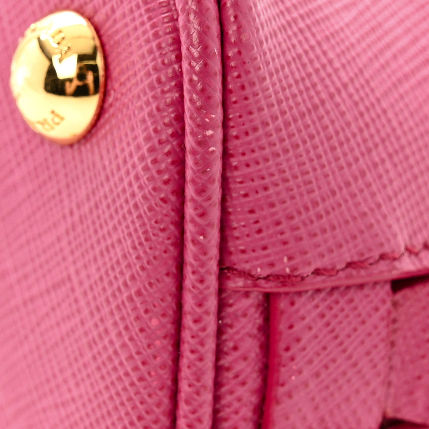 Prada Saffiano Lux Mini Promenade Tote Fuxia 13 of 13