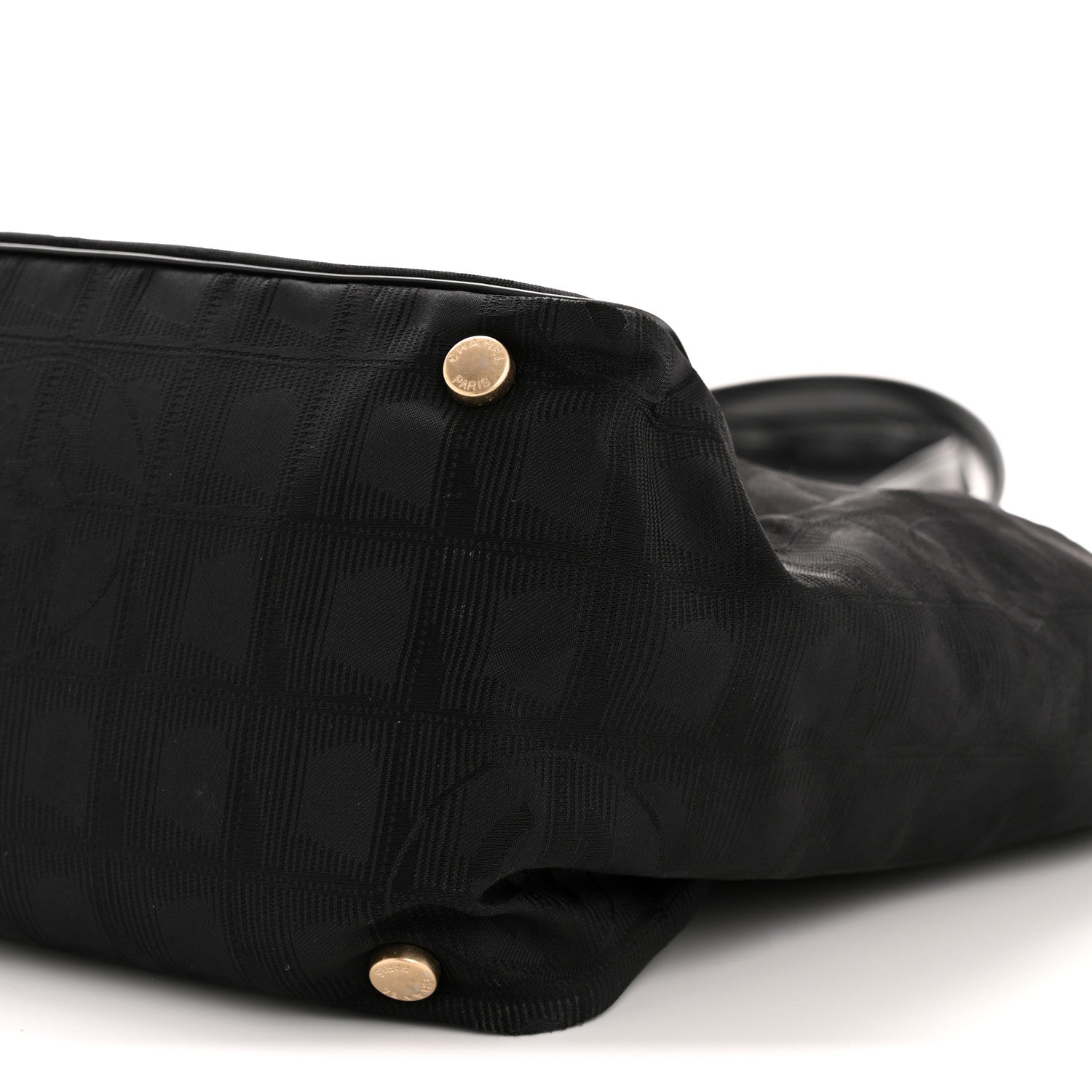 Chanel Nylon Large Travel Tote Black 9 of 11