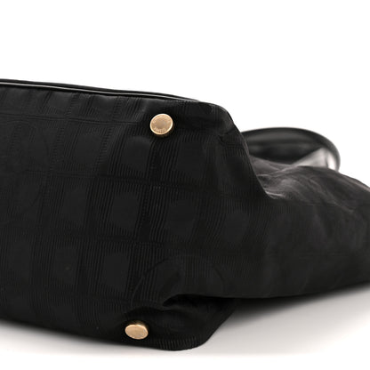 Chanel Nylon Large Travel Tote Black 9 of 11