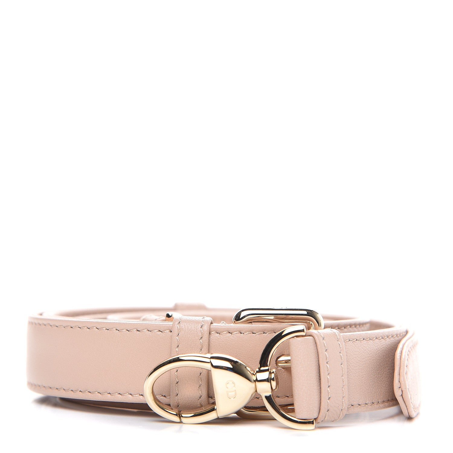 Christian Dior Lambskin Lady Dior Adjustable Shoulder Strap Light Pink 1 of 4
