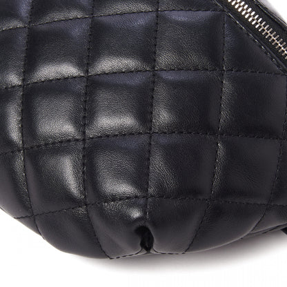 Chanel Calfskin Quilted Waist Belt Bag Black 6 of 10