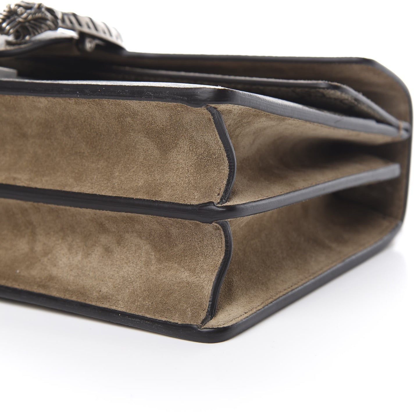 GG Supreme Monogram Small Dionysus Shoulder Bag Taupe