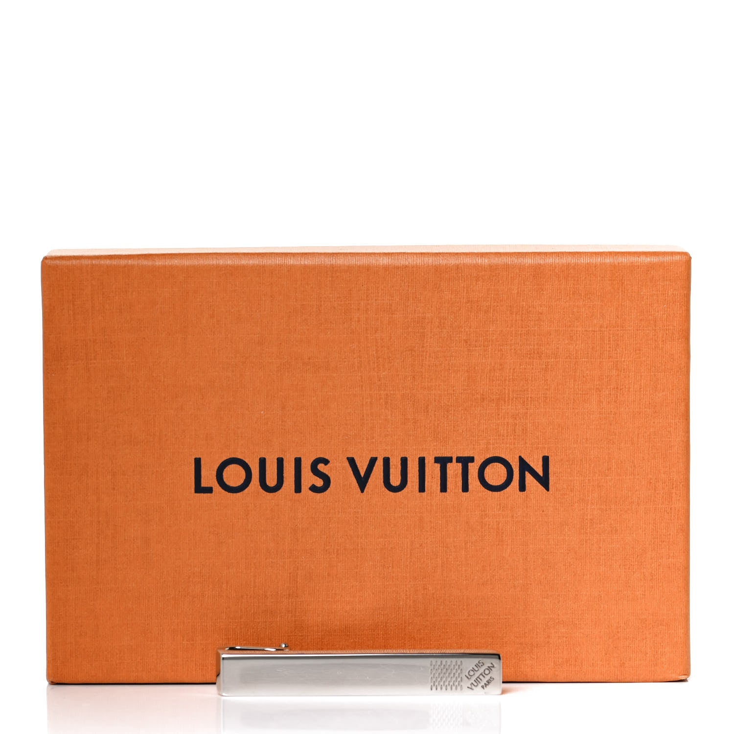 Louis Vuitton Damier Tie Clip Silver 5 of 5