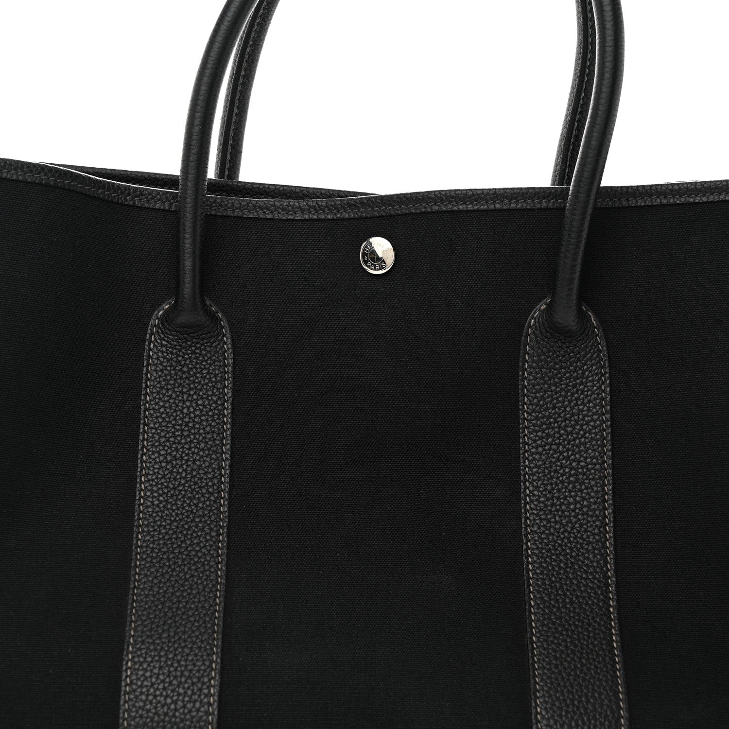 Hermes Toile Negonda Garden Party Tote 36 MM Black 7 of 10
