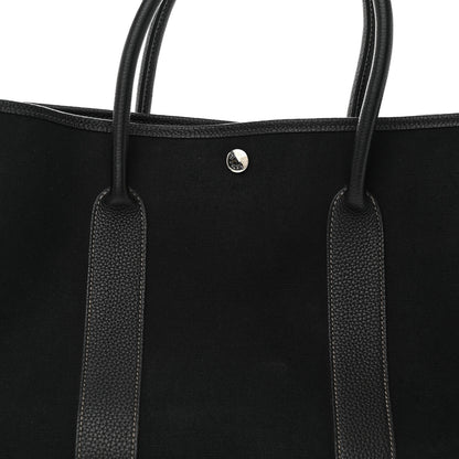 Hermes Toile Negonda Garden Party Tote 36 MM Black 7 of 10