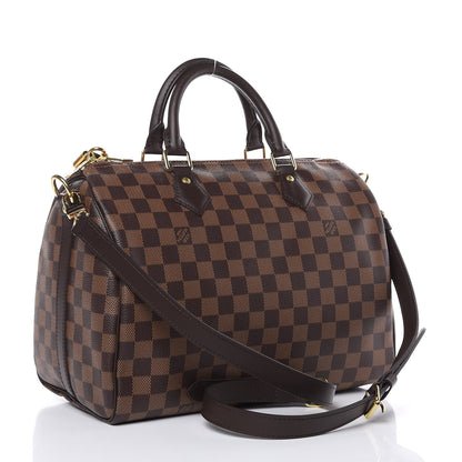 Louis Vuitton Damier Ebene Speedy Bandouliere 30 3 of 12