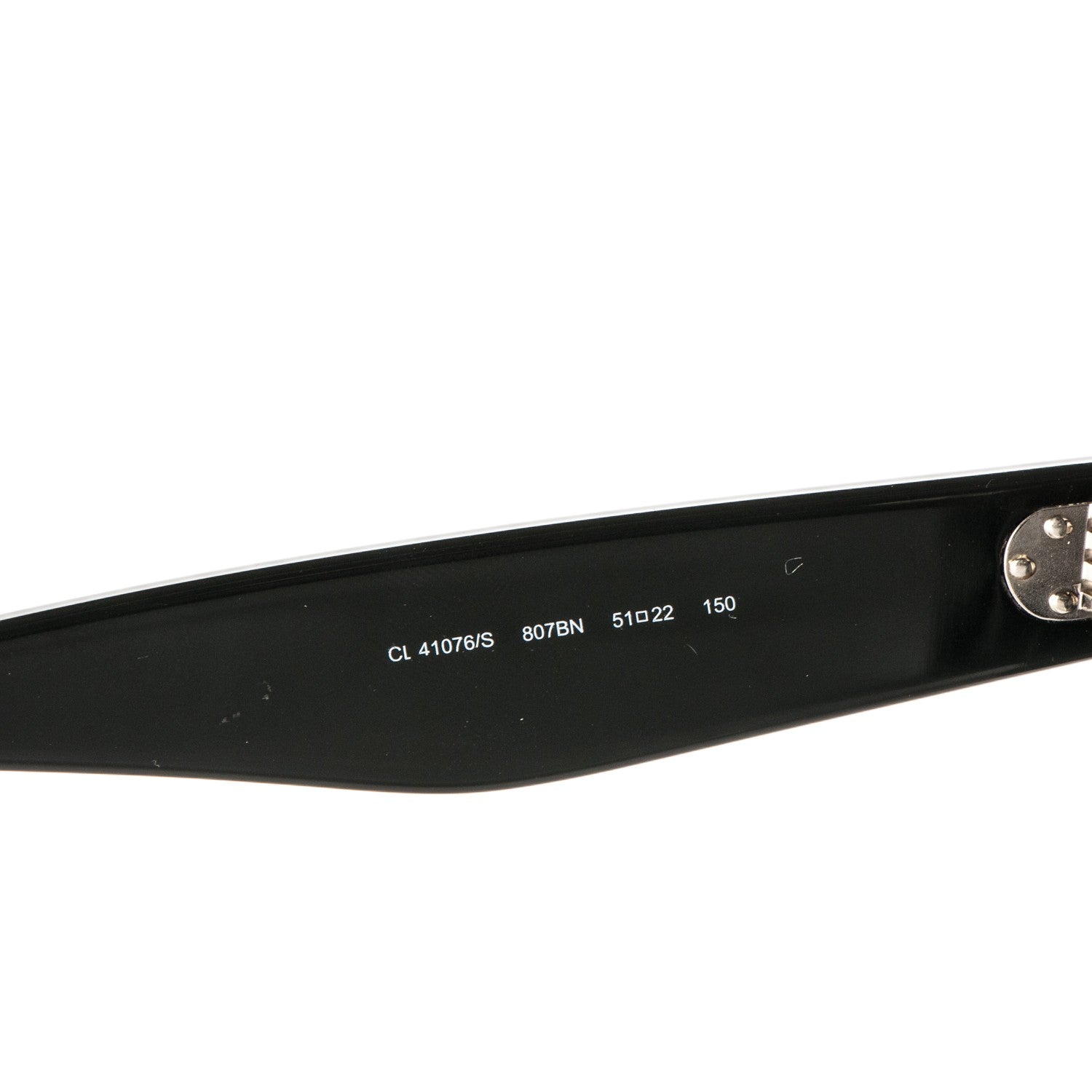Celine Tilda Sunglasses CL 41076/S Black 5 of 6