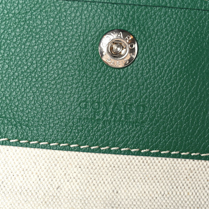 Goyard Goyardine Pouch Green 6 of 6