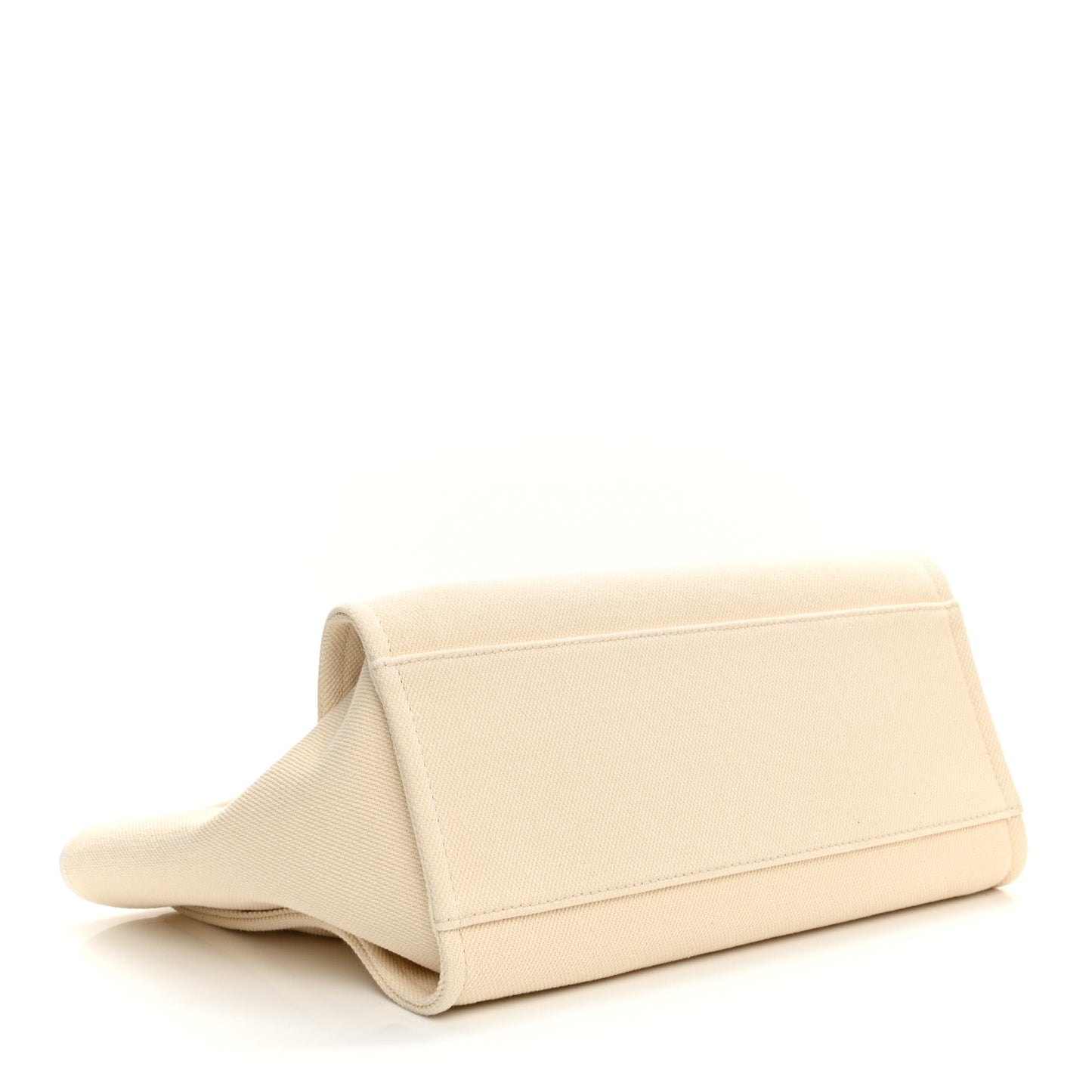 Canvas Pearl Medium Deauville Tote Ecru Beige