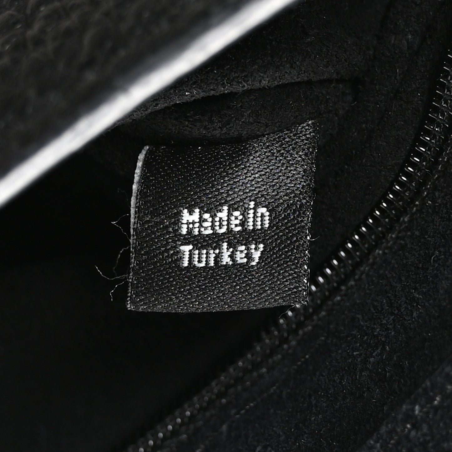 Classic Grain Calfskin Mini Lily Black