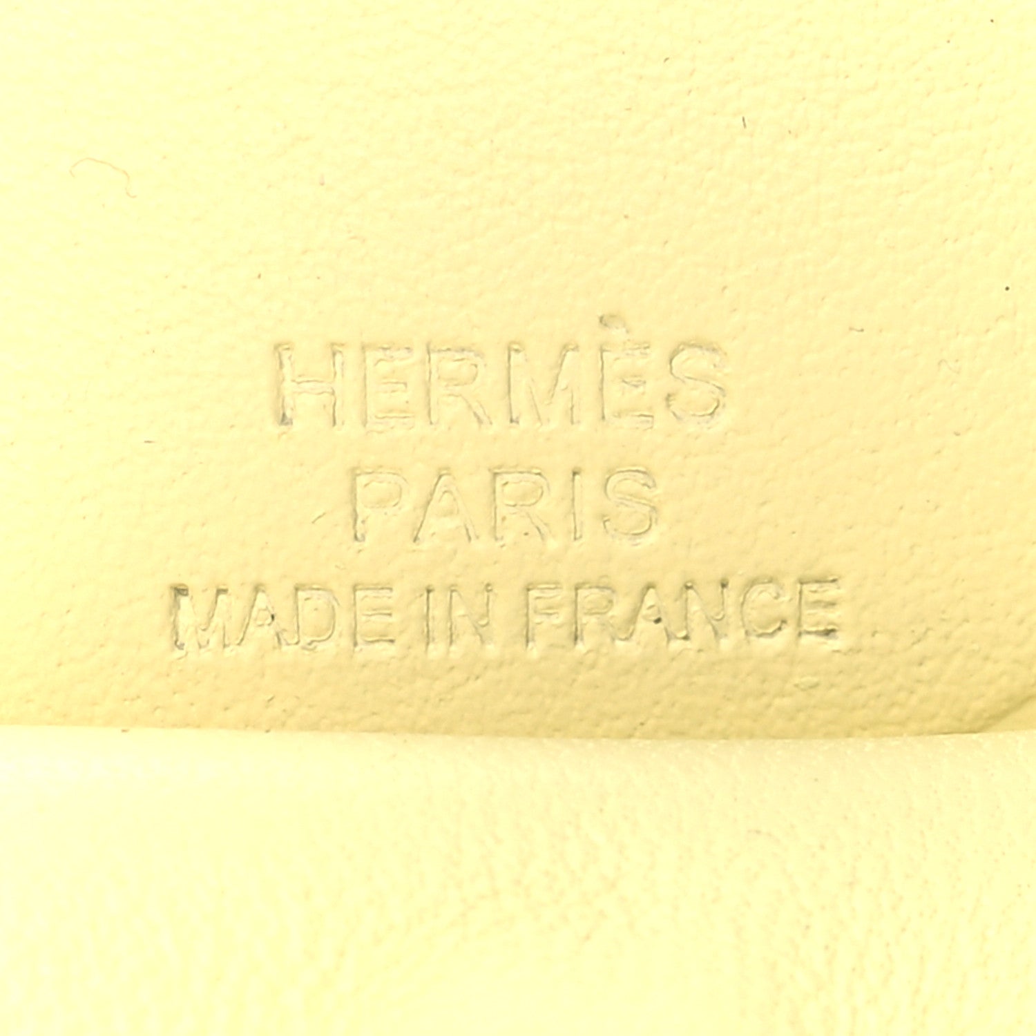Hermes Milo Lambskin Grigri Rodeo Pegase Horse Bag Charm MM Jaune Milton 3 of 5