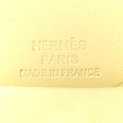 Hermes Milo Lambskin Grigri Rodeo Pegase Horse Bag Charm MM Jaune Milton 3 of 5