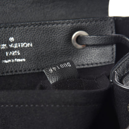 Louis Vuitton Calfskin Lockme Backpack Black 7 of 10