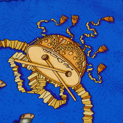 Hermes Silk Jacquard Les Fetes Du Roi Soleil Scarf 90 2 of 4