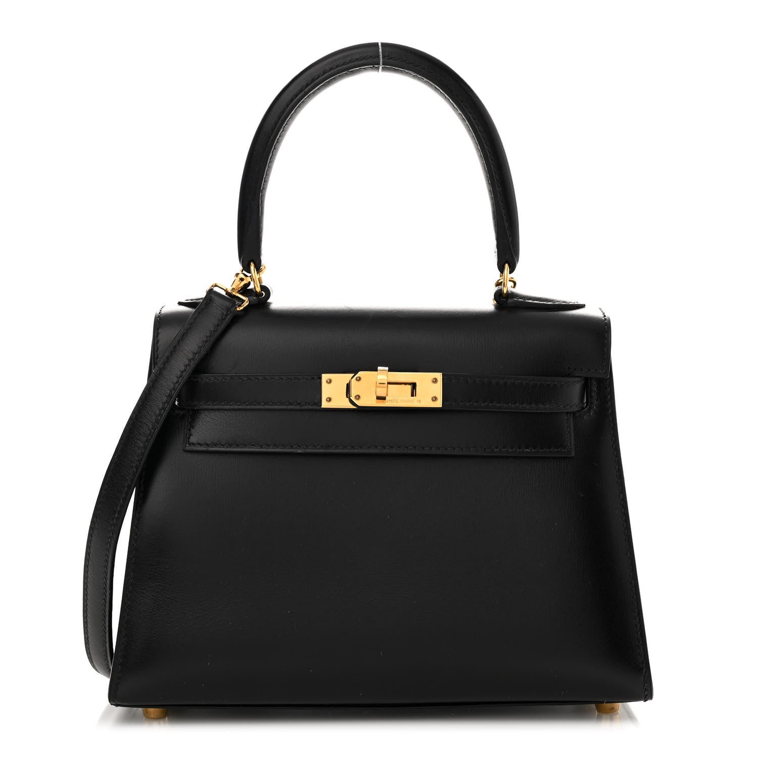 Hermes Box Mini Kelly Sellier 20 Black 1 of 13