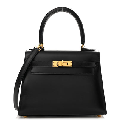 Hermes Box Mini Kelly Sellier 20 Black 1 of 13