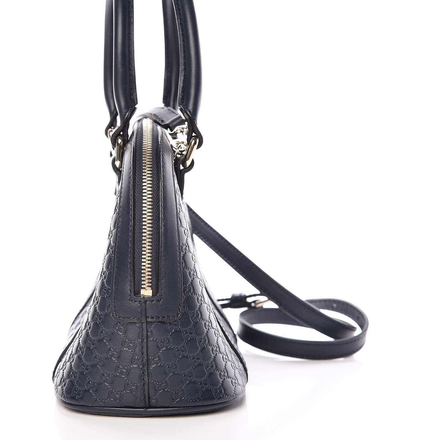 Gucci Soft Microguccissima Mini Dome Bag Blue 11 of 11