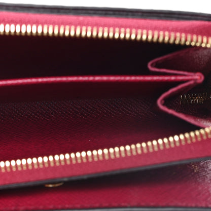 Louis Vuitton Monogram Lou Zippy Compact Wallet Red 5 of 8