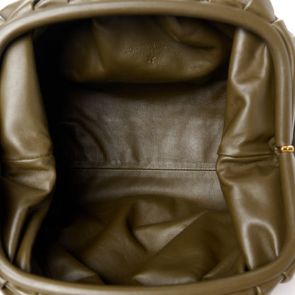 Bottega Veneta Smooth Butter Calf The Pouch Oversized Clutch Mud 5 of 11