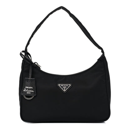 Prada Tessuto Nylon Mini Re-Edition 2000 Bag Black 1 of 11