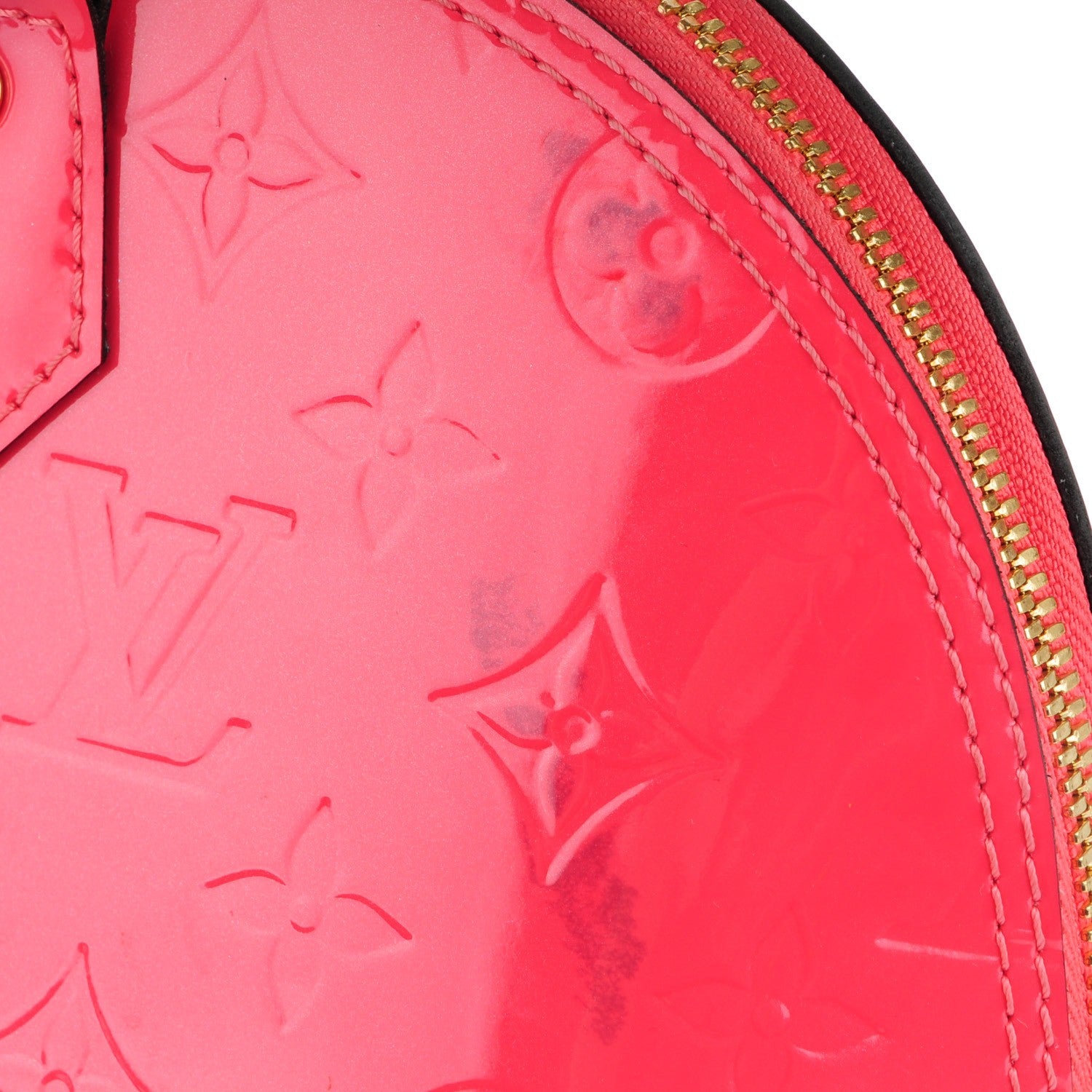 Louis Vuitton Vernis Alma PM Rose Litchi 9 of 9