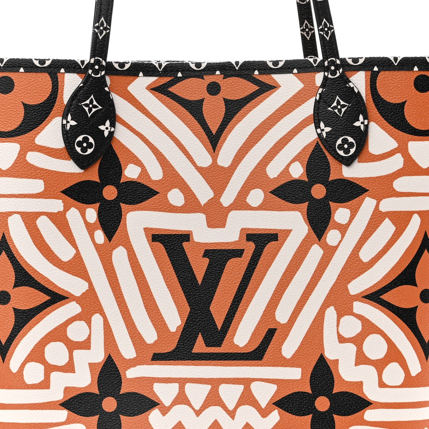 Monogram Giant Crafty Neverfull MM Creme Caramel