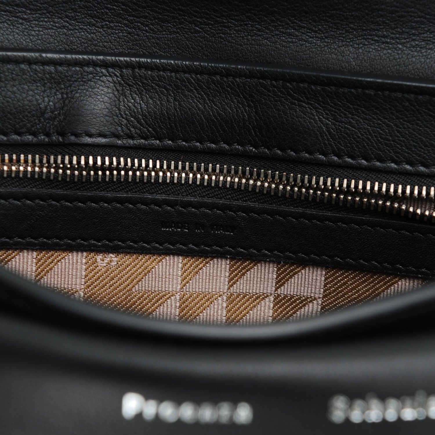 Proenza Schouler Calfskin Mini PS11 Classic Shoulder Bag Black 8 of 9