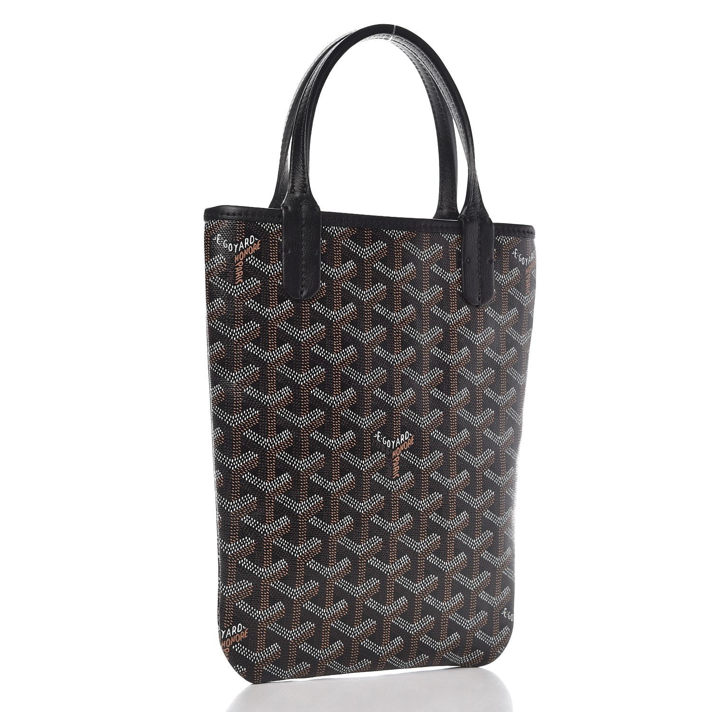 Goyardine Poitiers Tote Black