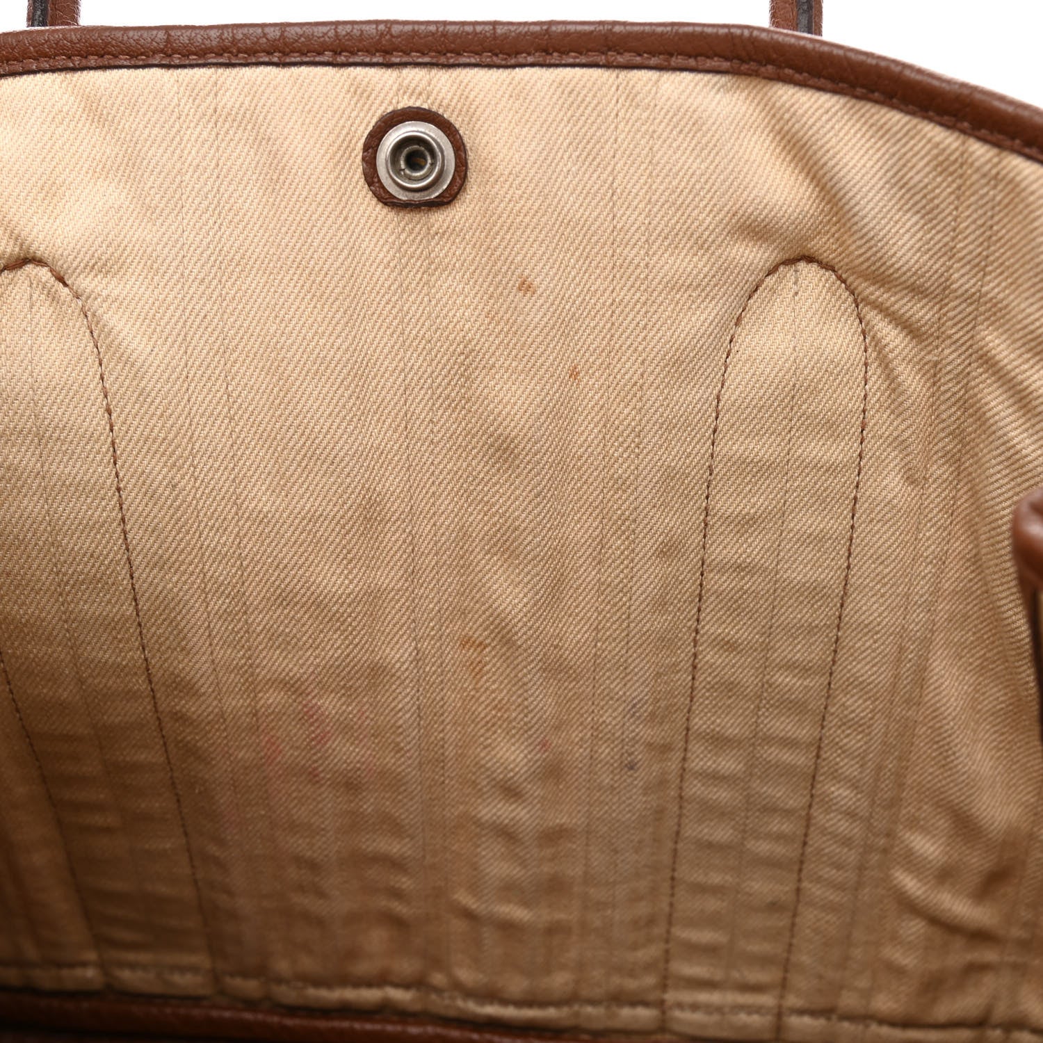 Hermes Ribbed Canvas Negonda Garden Party MM 36 12 of 13