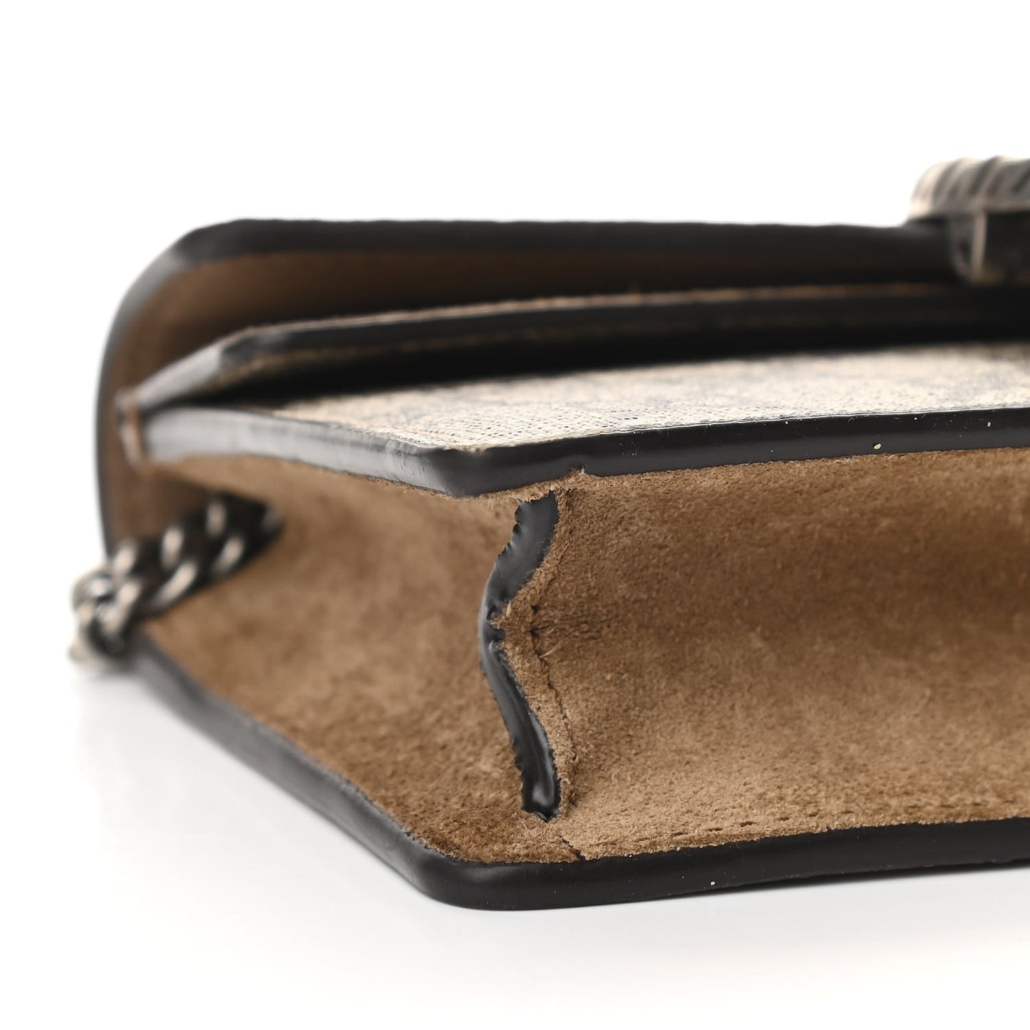 GG Supreme Monogram Super Mini Dionysus Shoulder Bag Taupe