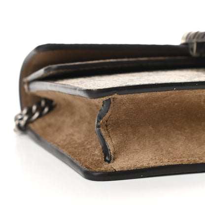 Gucci GG Supreme Monogram Super Mini Dionysus Shoulder Bag Taupe 7 of 9