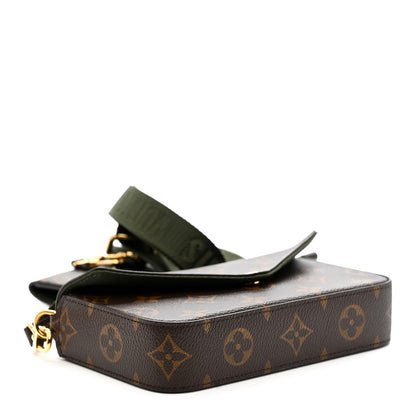 Louis Vuitton Monogram Felicie Strap & Go Kaki 4 of 10