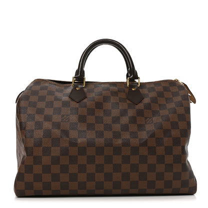 Louis Vuitton Damier Ebene Speedy 35 1 of 11
