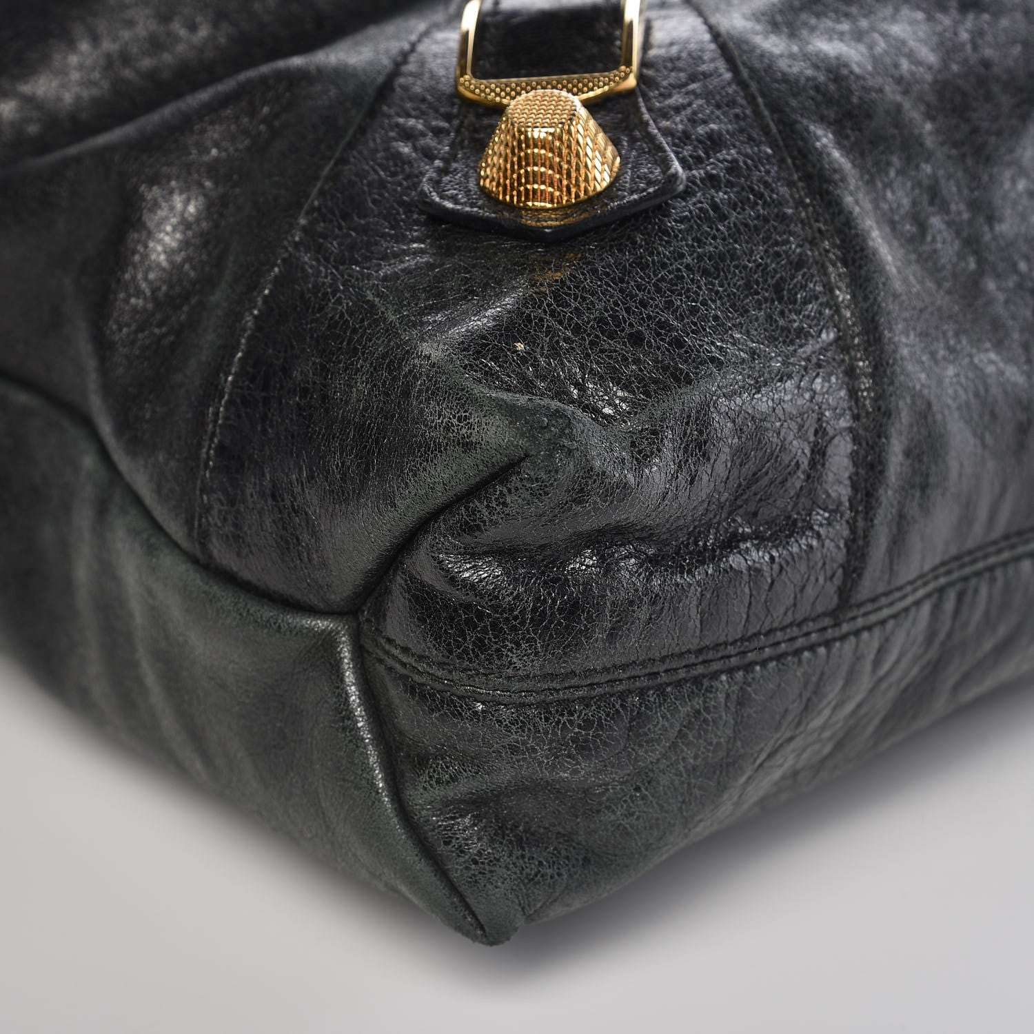 Balenciaga Agneau Giant 21 Gold Hardware Brief Black 10 of 16
