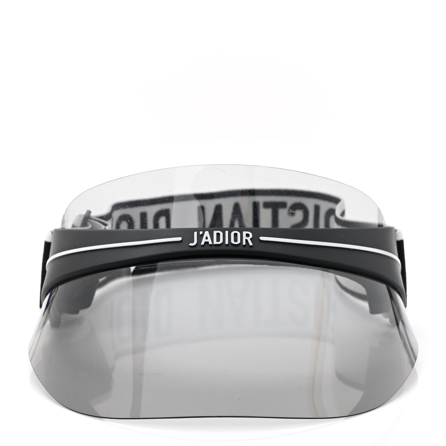 Christian Dior Mirrored DiorClub1 Sun Visor Black 3 of 10
