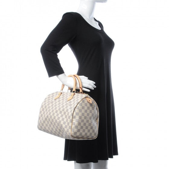 Louis Vuitton Damier Azur Speedy 30 2 of 7