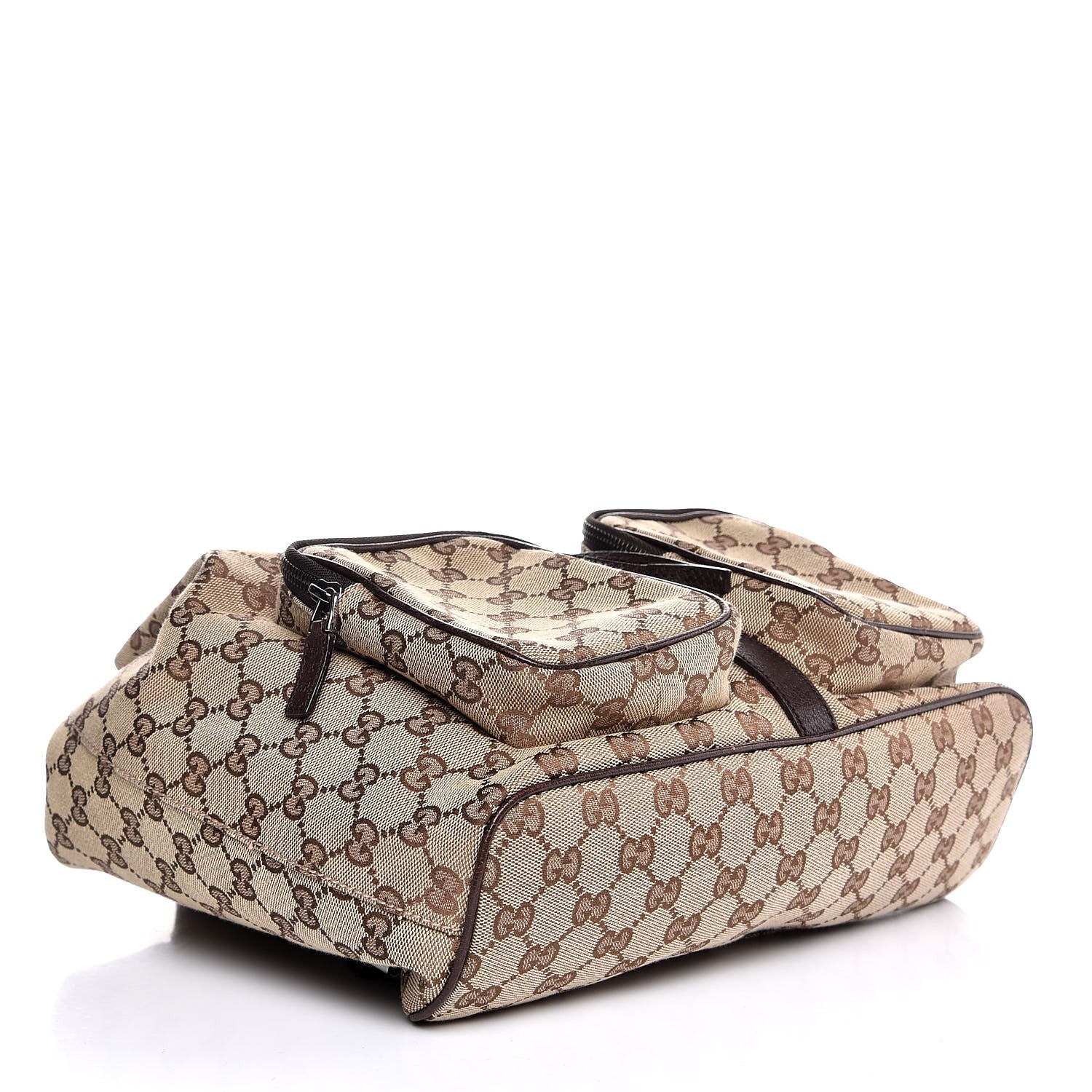 Gucci Monogram Backpack Dark Brown 4 of 8