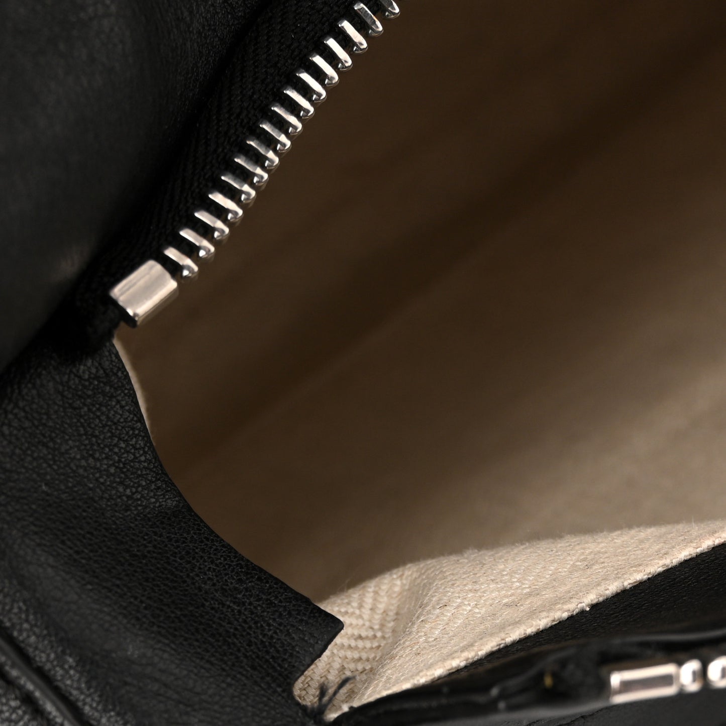 Calfskin Medium Puzzle Bag Black