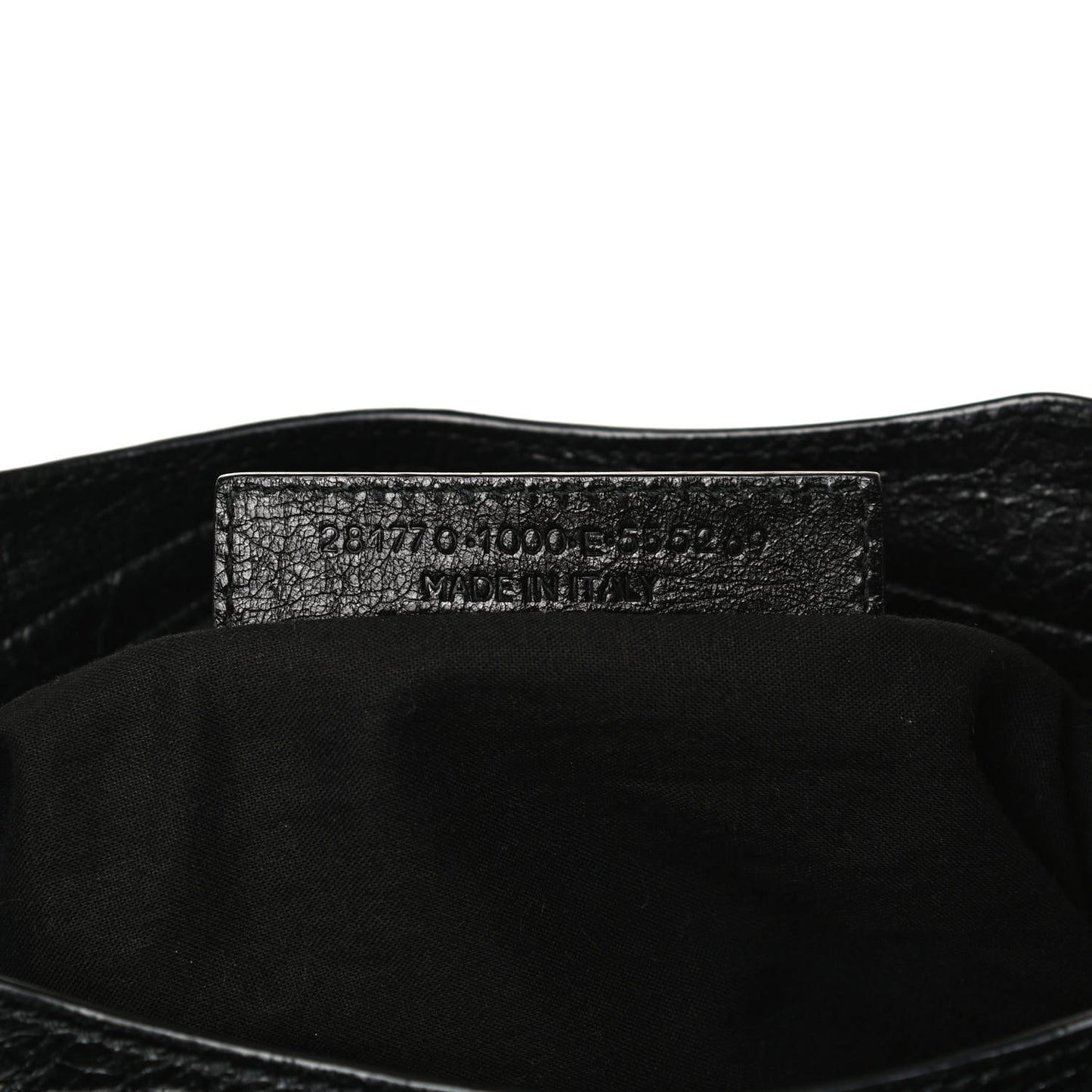 Agneau Giant 12 Gold Hardware City Black