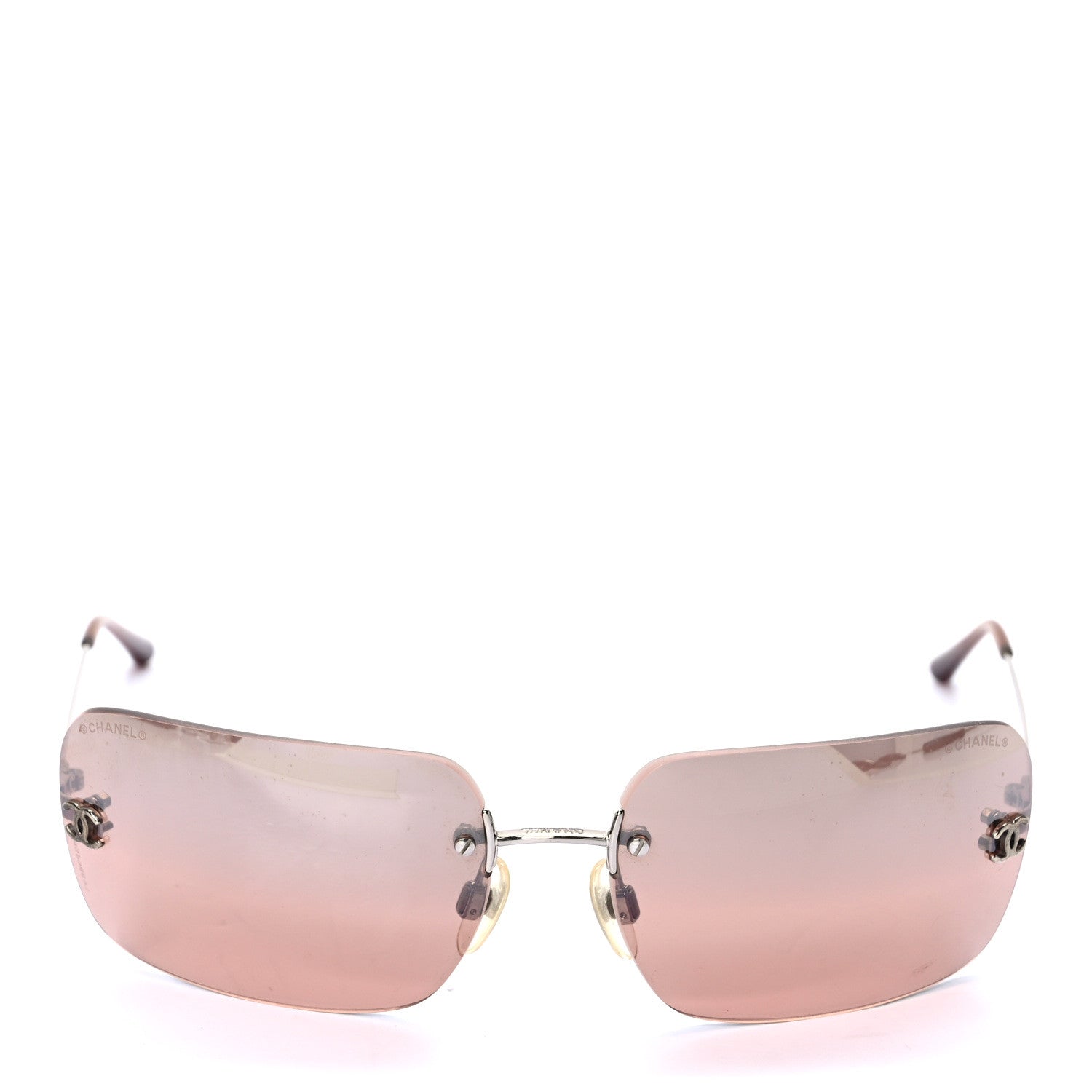 Chanel Metal CC Logo Sunglasses 4017 Brown 2 of 7