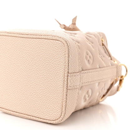 Louis Vuitton Empreinte Monogram Summer Stardust Nano Noe Beige Clair 9 of 9