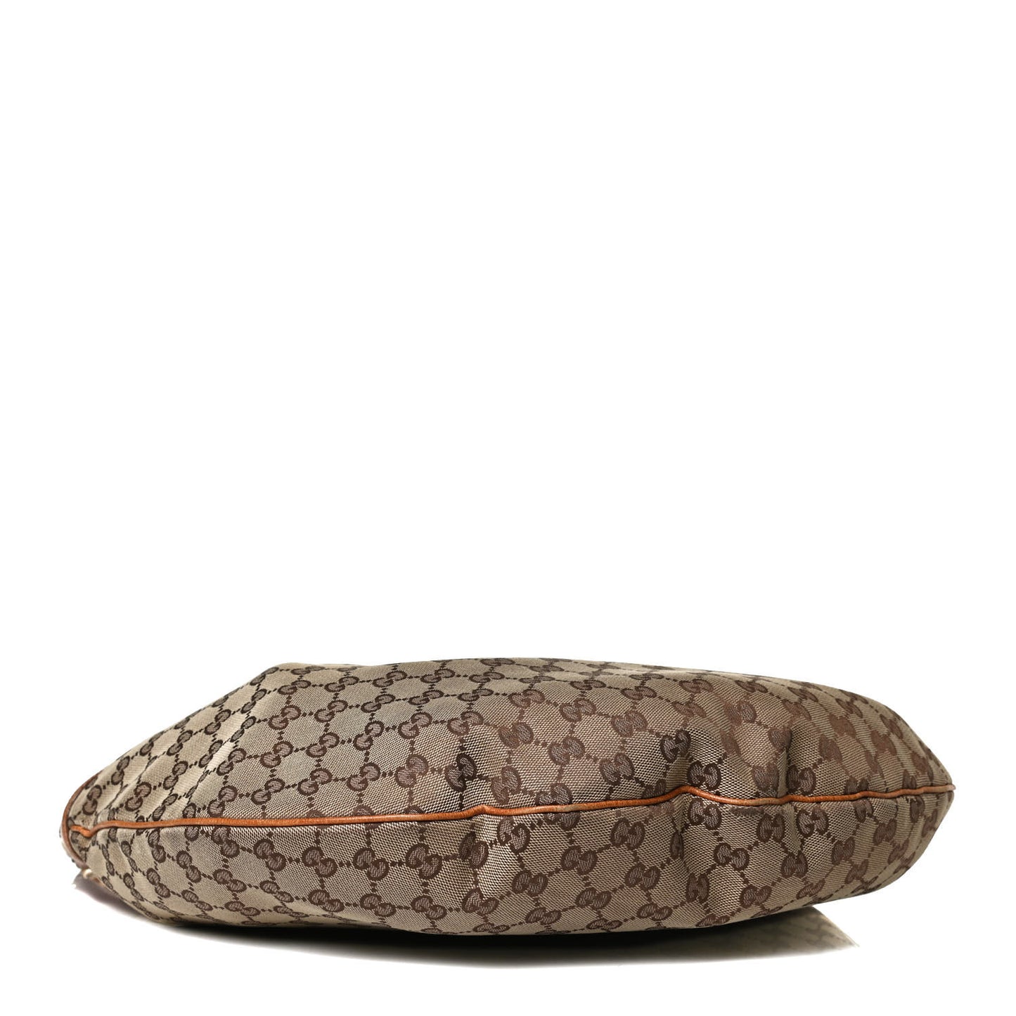 Monogram Horsebit Glam Hobo Tan
