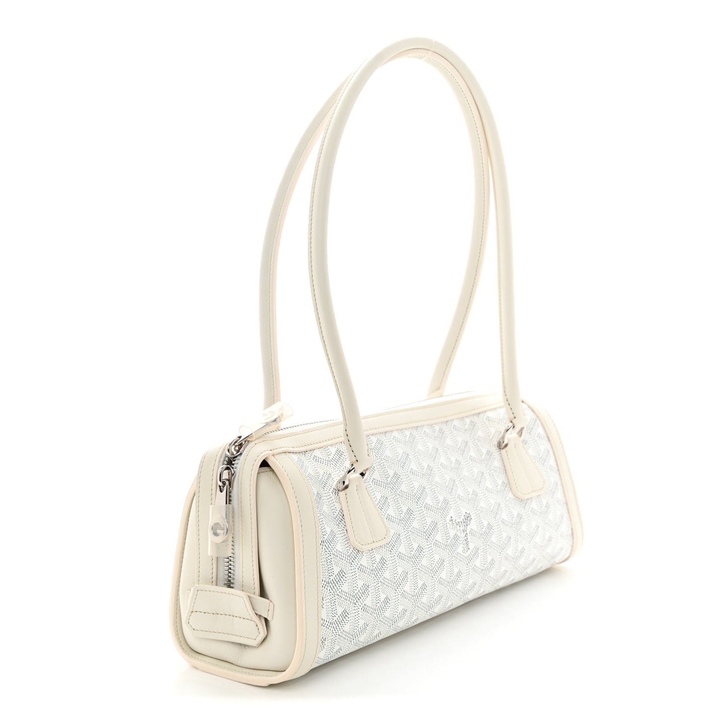 Goyardine Bonbonniere Bag White
