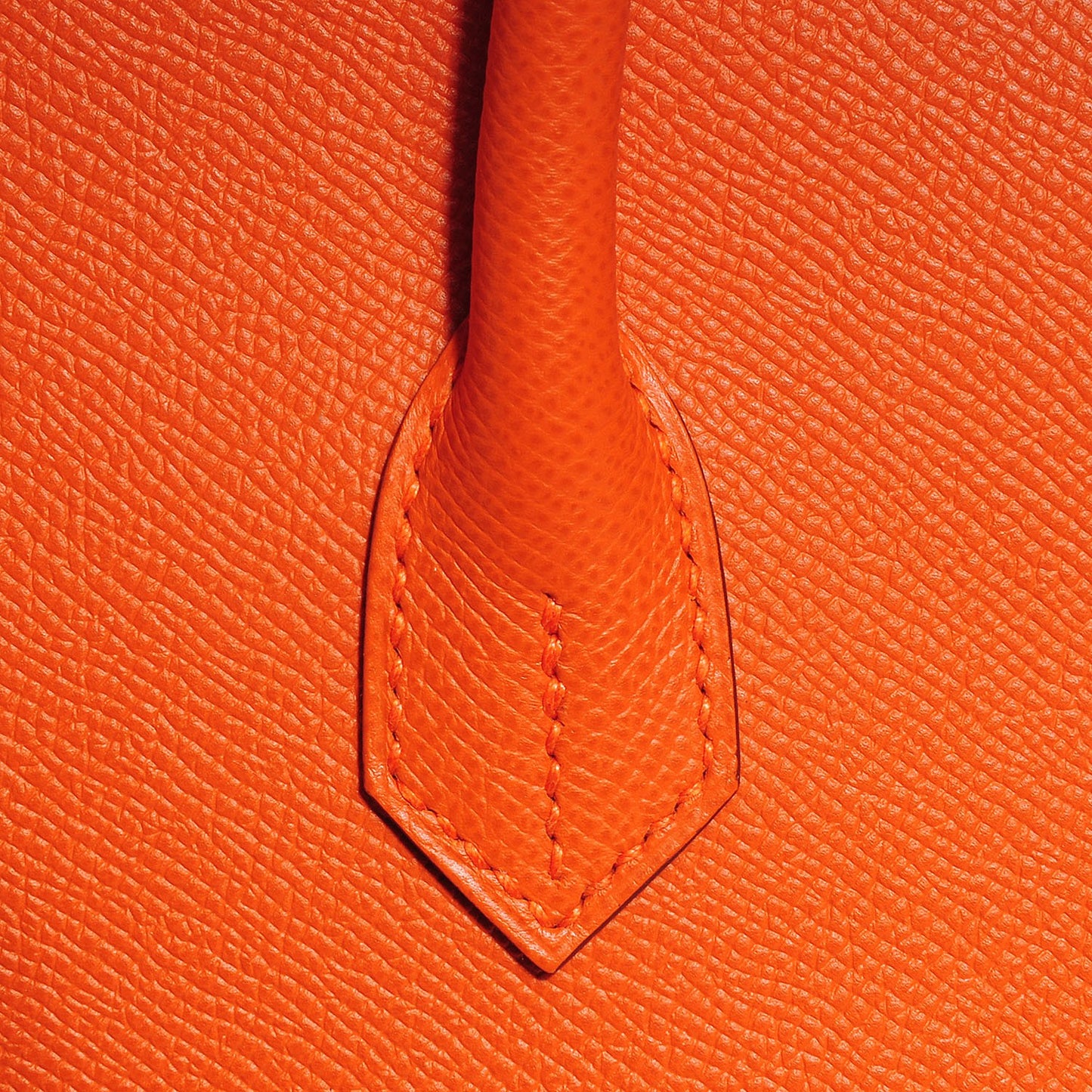 Epsom Birkin 35 Orange