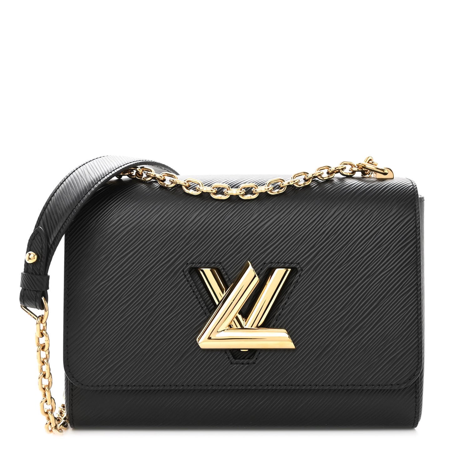 Epi Twist Shoulder Bag MM Black
