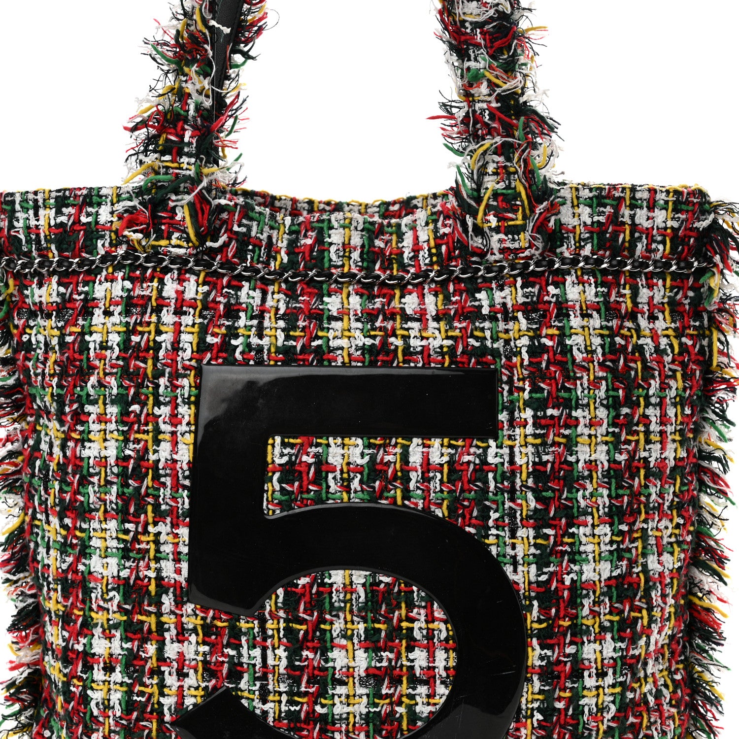 Chanel Tweed N°5 Tote Multicolor 8 of 12